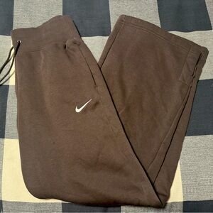 women’s nike wide leg sweatpants